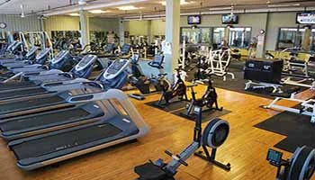 Fully-equipped gymnasium — Dasnac YUVA fitness centre